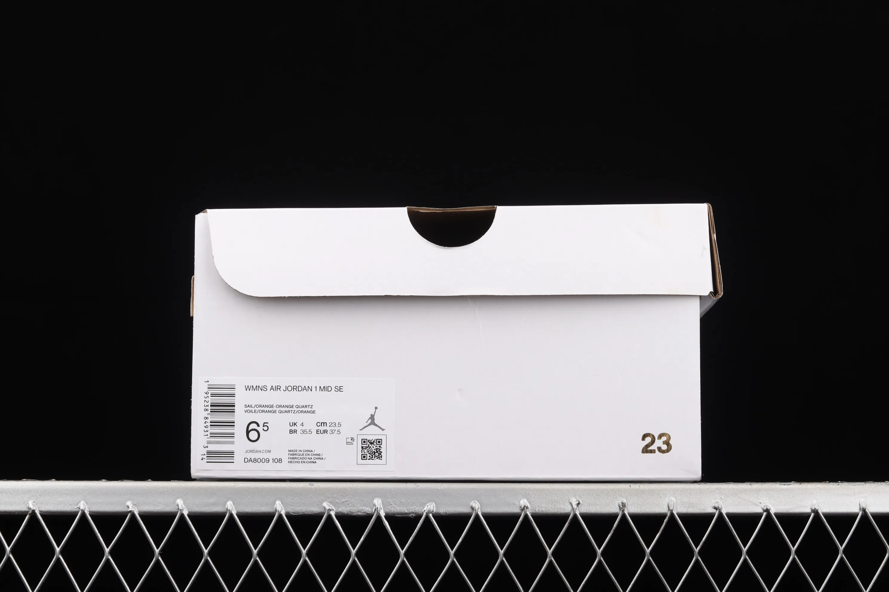 All categories Air Jordan Jordan series basketball shoes Air Jordan 1 Mid G version pure original Air Jordan 1 Mid AJ1 Joe 1 corduroy orange Chinese basketball shoes DA8009-108